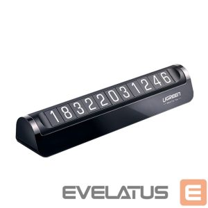 Автомобильные аксессуары Ugreen  Ugreen car telephone number plate black (LP178) 