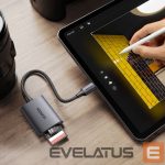 Переходник Ugreen  Ugreen CM401 USB C 5Gb/s SD/TF card reader - gray 
