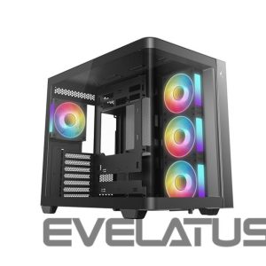 Корпус для компьютера Deepcool  Case | CG530U 4F | Black | Midi Tower 