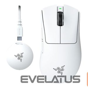 Компьютерная мышь Razer  DeathAdder V4 Pro Gaming mouse, White | 