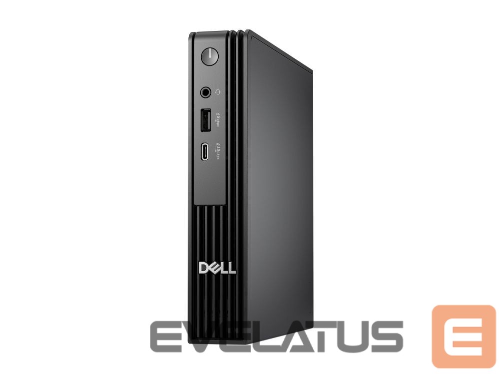 Персональный компьютер Dell QCM1255 | Pro | Desktop | Micro | AMD Ryzen 5 | 8500GE | Internal memory 16 GB | DDR5 | 512 GB | Keyboard language No keyboard | Ubuntu | Warranty 36 month(s)