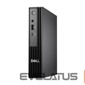 Персональный компьютер Dell  Pro | QCM1255 | Desktop | Micro | AMD Ryzen 5 PRO | 8500GE | Internal memory 16 GB | DDR5 | 512 GB | Keyboard language No keyboard | Windows 11 Pro | Warranty 36 month(s) 