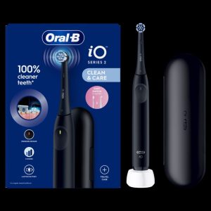 Зубная щётка Oral-B  Electric Toothbrush | iO2i | Rechargeable | For adults | Number of brush heads included 1 | Number of teeth brushing modes 3 | Night Black 