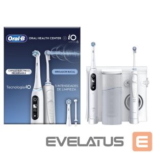 Зубная щётка Oral-B  Electric Toothbrush | iO6 & OxyJet | Rechargeable | For adults | Number of brush heads included 2 | Number of teeth brushing modes 5 | White 