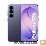 Смартфон Samsung  Galaxy | S26 (S942) | Cobalt Violet | 6.3 " | Dynamic LTPO AMOLED 2X | 1080 x 2340 pixels | Qualcomm | Snapdragon 8 Elite Gen 5 (3 nm) | Internal RAM 12 GB | 128 GB | Dual SIM | 5G | Main camera resolution 50+12+10 MP | Android | Secondary camera resolution 12 MP | 16 | 4300 mAh 