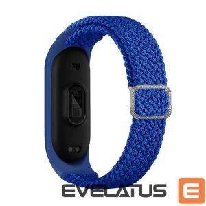 Ремешок iLike  Mi Band 3/4/5/6 Braided Fabric Strap Blue