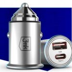 Авто зарядка 3MK  Hyper Car Charger Type-C + USB ports QC 4.0 + PD 30W 