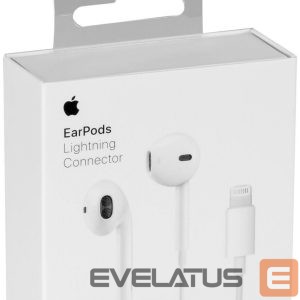 Проводные наушники Apple  EarPods with Lightning Connector White