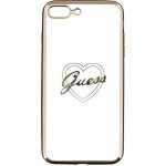Чехол на заднюю панель Guess Apple iPhone 7 Plus / 8 Plus Apple Heart TPU Case Gold