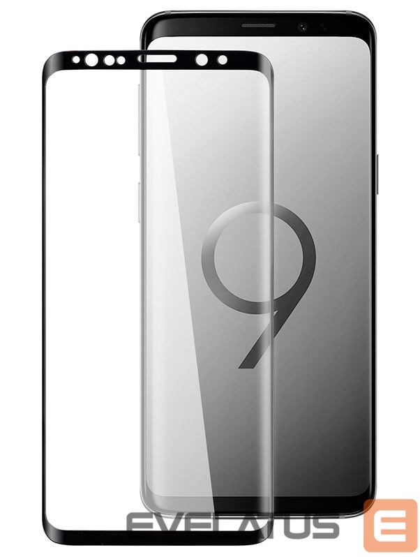 Защитное стекло Evelatus Samsung GalaxyS9 G960 2.5D Full Cover Japan Glue Glass Anti-Static