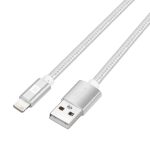 Кабель Evelatus Apple Lightning Cable 2M MFI04 Silver