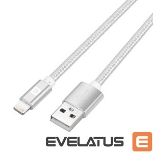 Кабель Evelatus Apple Lightning Cable 2M MFI04 Silver