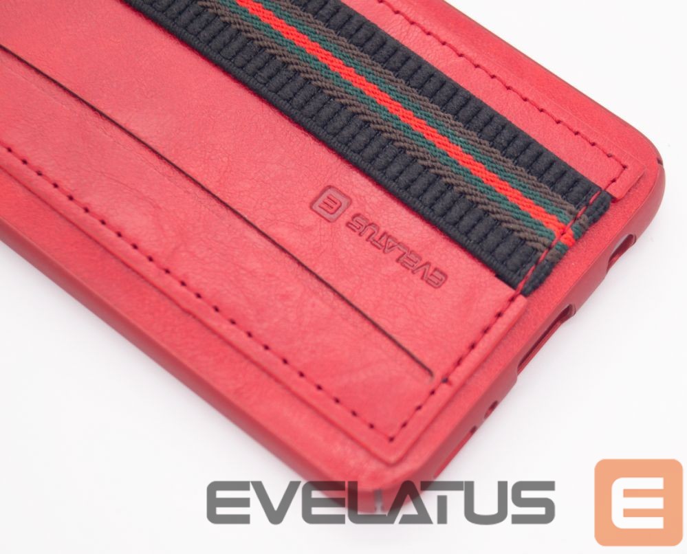 Чехол на заднюю панель Evelatus Samsung A40 Cubit Plastic Red