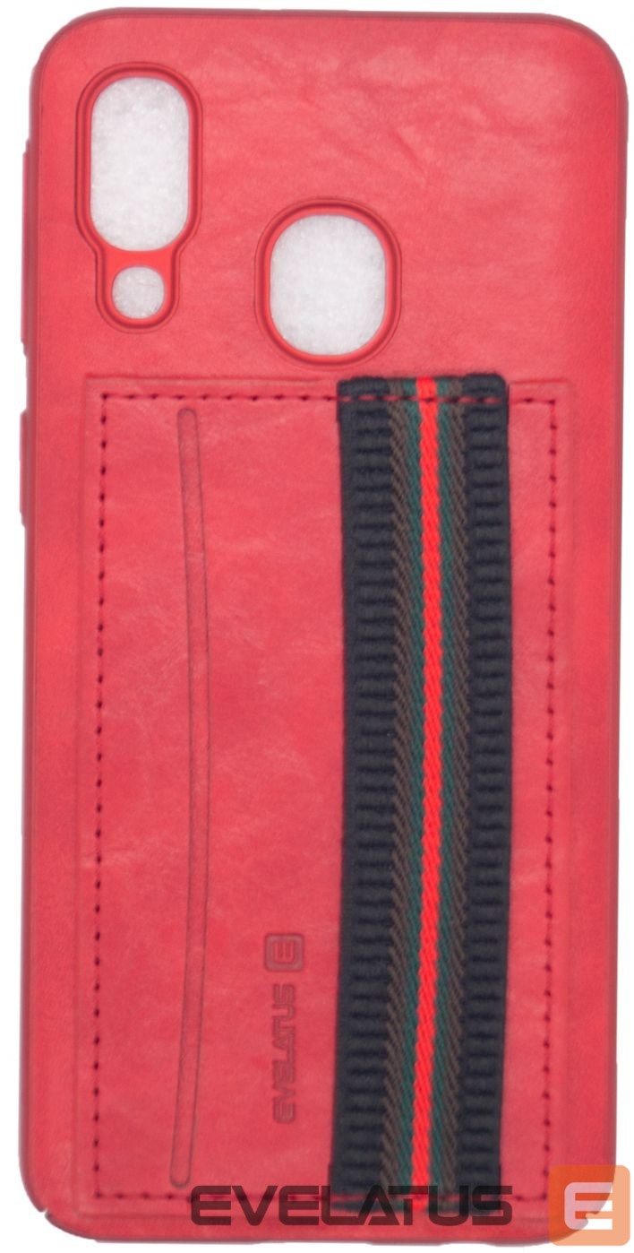 Чехол на заднюю панель Evelatus Samsung A40 Cubit Plastic Red