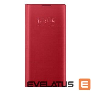 Чехол книжка Samsung  Galaxy Note 10 LED View Cover Red