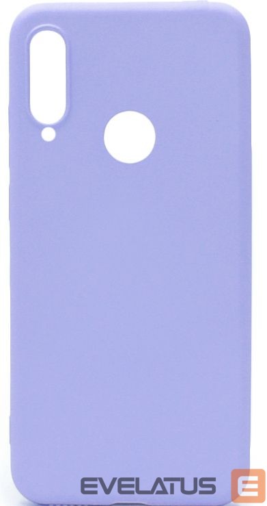 Чехол на заднюю панель Evelatus Huawei P30 Lite Nano Silicone Case Soft Touch TPU Blue
