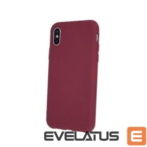 Чехол на заднюю панель iLike  Samsung A21s Silicon Case Burgundy