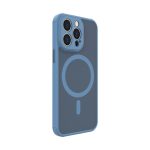 Чехол на заднюю панель Evelatus Apple iPhone 13 Pro Hybird Case Whith Magsafe and Camera Protection PC+TPU Light Blue