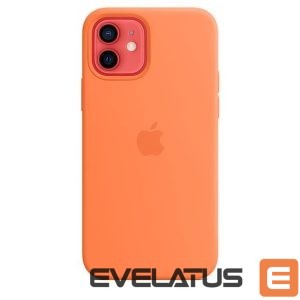 Чехол на заднюю панель Apple  Silicone Case with MagSafe for  iPhone 12 mini Kumquat