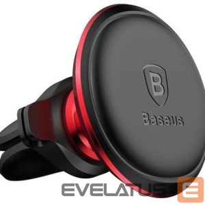 Авто держатель Baseus  Magnetic car holder ventilation grille Black Red