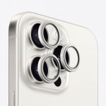 Защитное стекло Evelatus Apple iPhone 15 Pro / 15 Pro Max Camera Lens Protector Armor White Titanium 