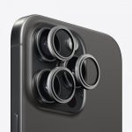 Защитное стекло Evelatus Apple iPhone 15 Pro / 15 Pro Max Camera Lens Protector Armor Black Titanium 