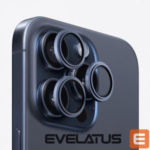 Защитное стекло Evelatus Apple iPhone 15 Pro / 15 Pro Max Camera Lens Protector Armor Blue Titanium 