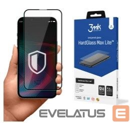Защитное стекло 3MK Apple iPhone 13/13 Pro/ 14 HardGlass Max Lite Black
