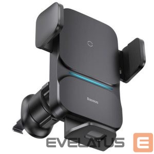 Авто зарядка Baseus Universal Wisdom induction charger car phone holder Black