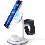 Док-станция Choetech  inductive charger (MagSafe compatible) stand for iPhone, Apple Watch, AirPods White