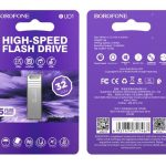 Флеш-накопитель Borofone  PENDRIVE BUD1 NIMBLE USB 2.0 32GB Silver