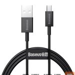 Кабель Baseus - Superior Fast Charging Data Cable USB to Micro 1m Black