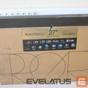 Монитор Asus  SALE OUT.   ProArt Display Professional Monitor PA278CV 27 ", IPS, WQHD, 2560x1440, 16:9, 5 ms, 350 cd/m², Gray, DAMAGED PACKAGING, 100% sRGB, 100% Rec. 709, Color Accuracy ΔE < 2, Calman Verified, USB-C, DisplayPort Daisy-chaining, ProArt Preset, ProArt Palette, Ergonomic Stand, HDMI ports quantity 2, 75 Hz 