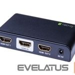 Комплектующие для компьютера Techly  023974  AV HDMI 2.0 splitte 