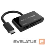 Другой аксессуар для компьютера Gembird  MEMORY READER USB-C SD/COMBO UHB-CR3-02 