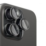 Защитное стекло Evelatus Apple iPhone 16 Pro / 16 Pro Max Camera Lens Protector Armor Black Titanium