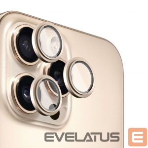 Защитное стекло Evelatus Apple iPhone 16 Pro / 16 Pro Max Camera Lens Protector Armor Desert Titanium