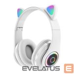 Беспроводные наушники Bemi  B39 Noise Cancell Kids Cat Bluetooth Wireless Headset FM Radio / MP3 Mico SD and Phone call 