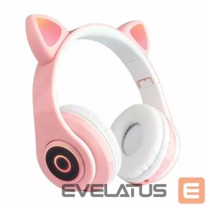 Беспроводные наушники Bemi  B39 Noise Cancell Kids Cat Bluetooth Wireless Headset FM Radio / MP3 Mico SD and Phone call 