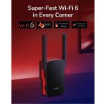 Роутер Cudy  RE3000 MeshFlex AX3000 WiFi 6 Mesh Repeater Dual Band Gigabit Port WPS WPA3 Signal Light White 