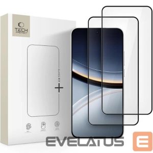 Защитное стекло Tech-Protect Xiaomi POCO F7 5G HARTOWANE TECH-PROTECT GLASS FIT+ 2-PACK 