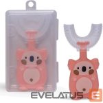 Зубная щётка Kiddyz  U1 Electric Tooth brush kids 2–6 years U shape soft silicone bristles + Dustproof case Pink