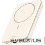 Беспроводное зарядное устройство Ugreen  Magnetic Power Bank 5000mAh 25207 15W, Wireless, Beige Beige