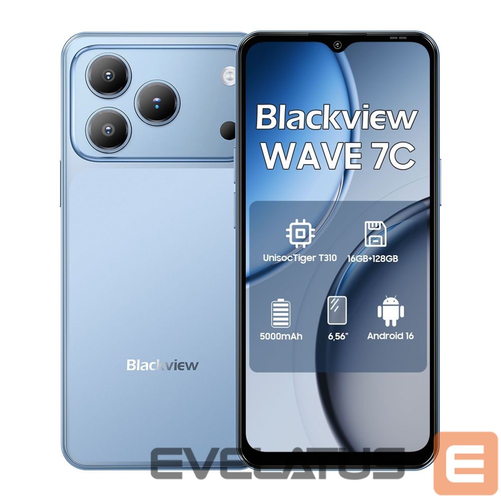 Смартфон Blackview MOBILE PHONE WAVE 7C 4/128GB Blue