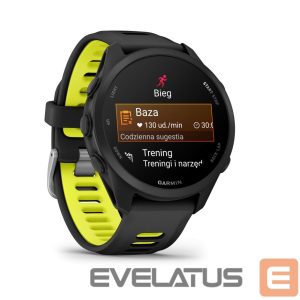 Умные часы Garmin  FORERUNNER 170 Black with Black/Amp Yellow Band 