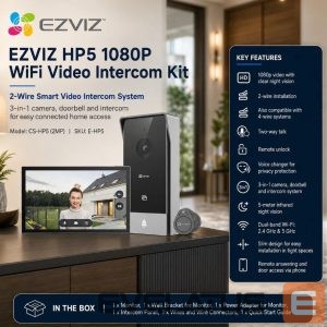 Видеофоны EZVIZ  CS-HP5   (2MP) Durvju zvans 