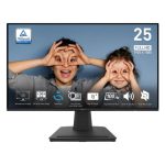 Монитор MSI  LCD Monitor||PRO MP252|24.5"|Panel IPS|1920x1080|16:9|100Hz|Matte|1 ms|Speakers|Tilt|Colour Black|PROMP252 