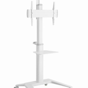 ТВ аксессуары Gembird  TV SET ACC FLOOR STAND 37-70"/WHITE TVS-70T-02-W 