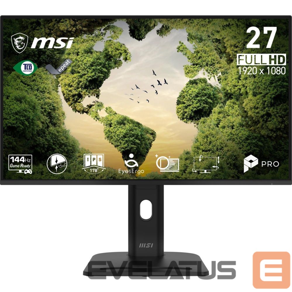 Монитор MSI LCD Monitor||27 "|1920 x 1080 pixels|Full HD|Native aspect ratio 16:9|LCD|Flat|PROMP275PGNE14