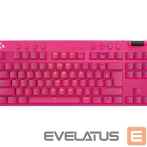 Компьютерная клавиатура Logitech  KEYBOARD WRL PRO X TKL/PINK 920-012159 